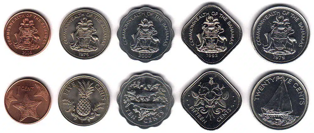 Bahamian numismatic coins