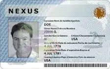 USA Nexus card